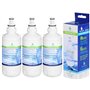 3x AH-LEB Filtre à eau compatible pour Liebherr Réfrigérateur congélateur 7440002