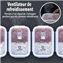 GOOD FOR YOU Boîtes-repas en verre [lot de 5] - récipients avec fermeture à clic - conteneurs de nourriture étanches - boîtes de