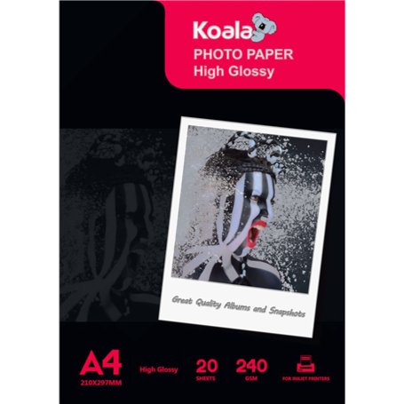 KOALA Poids lourd haute Jet d'encre brillant papier photo pour Canon HP Epson imprimante jet d'encre