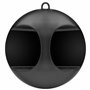 Kurtzy Miroir de Coiffeur Rond et Léger - Miroir Coiffure avec Poignée pour Le Suspendre ou Le Manipuler et Voir l’Arrière de la