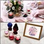 Belle Vous Photophore Verre Transparent pour Bougies Chauffe-Plat avec Ruban Blanc (Lot de 12) - Bougeoir Mariage, Fêtes, Décora