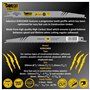 SabreCut SCRS2345X_5 Lot de 5 lames de scie sabre S2345X 200 mm 6-10 TPI S2345X Compatible avec Bosch Dewalt et beaucoup d'autre