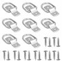 Belle Vous Anneau Arrimage avec Supports et Vis (Lot de 8) - 4