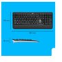 Logitech MK540 Combo Clavier et Souris, Clavier QWERTZ Suisse - Noir