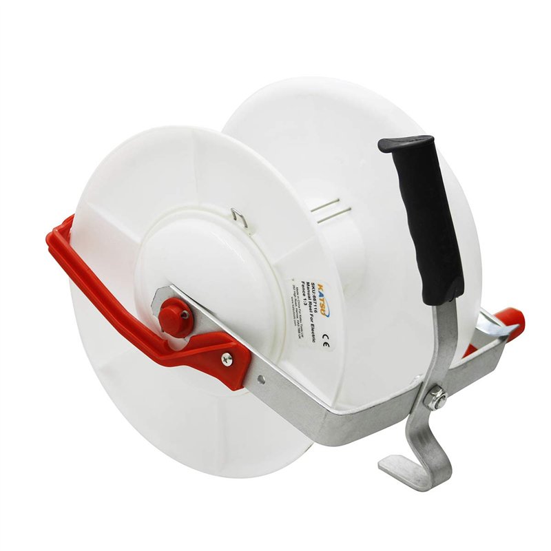 Image secondaire de KATSU Enrouleur de Clôture électrique Très Résistant, Enrouleur à Engrenages 3: 1 pour Clôture électrique, Enroulement ou Déroul