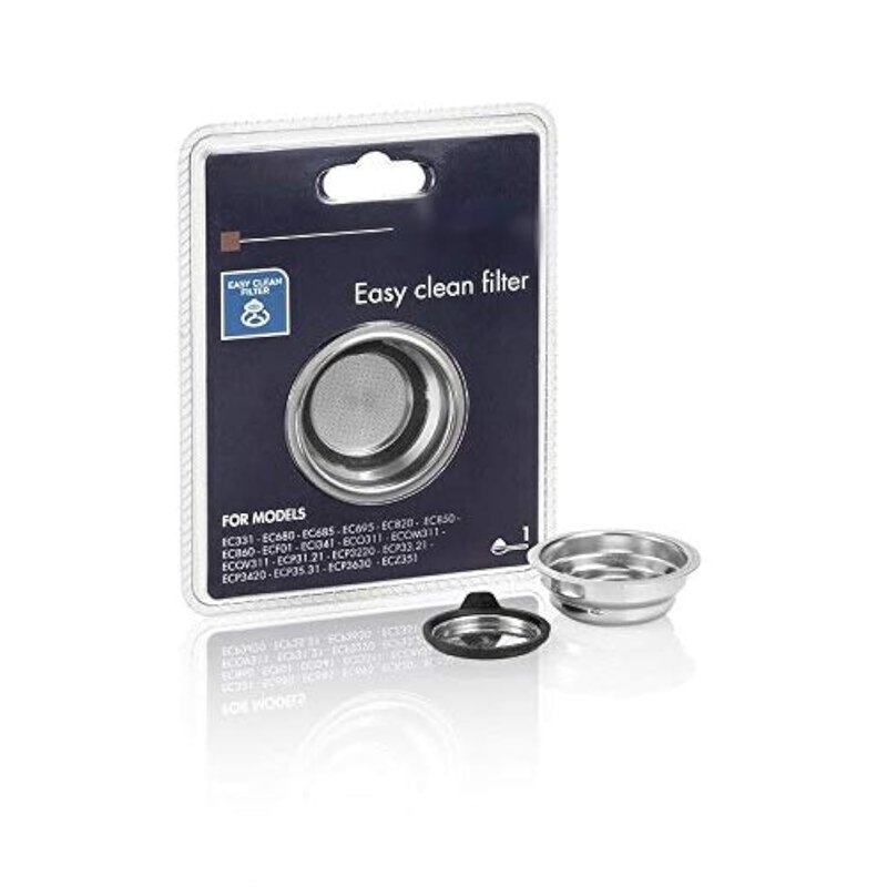 One Cup Easy Clean Filter Filtre Cream For Delonghi Coffee Machine EC331 EC680 EC685 EC695 EC820 EC850 EC860 ECF01 ECO311 ECP31 