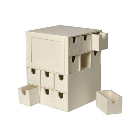 Artemio Calendrier Avent Cube 17x17x22cm