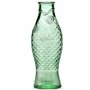 Carafe en verre pour l'eau | Collection Fish & Fish par Paola Navone | Carafe 850 ml | Bouteille conteneur transparent vert pour