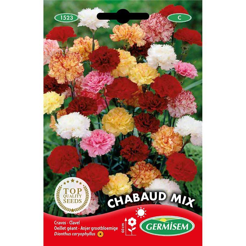 Germisem Graines Oeillet géant CHABAUD MIX