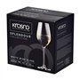 Krosno Petite Verre à Vin Blanc | Lot de 6 | 200 ML | Collection Splendour | Parfait la Maison, Les Restaurants, Les Fêtes | Lav