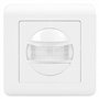 ORNO CR-261 Interrupteur Detecteur De Mouvement 2 Fils 160 Degrees Installation dans la Boîte Fonctionne avec LED de Puissance 5