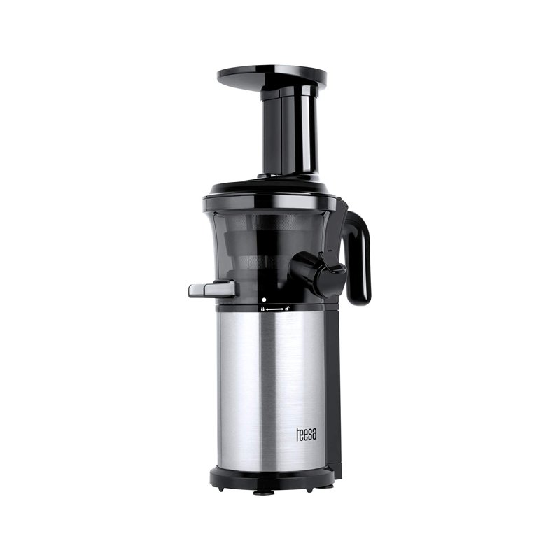 Teesa TSA3228 Extracteur de jus, Acier Inoxydable, Noir