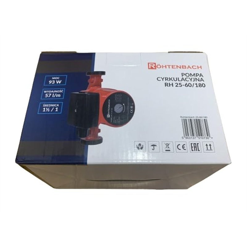 Image secondaire de Circulateur Rohtenbach 25–60/180 pour chauffage central