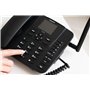 Telefon stacjonarny Maxcom MM 41D Czarny