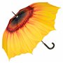 VON LILIENFELD Parapluie Canne Grand Robuste Ouverture Automatique Résistant au Vent Fleur Tournesol
