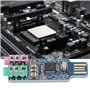 Carte Son Externe, Carte Son USB sans Pilote Cm108 Adaptateur Audio Externe pour Ordinateur Portable