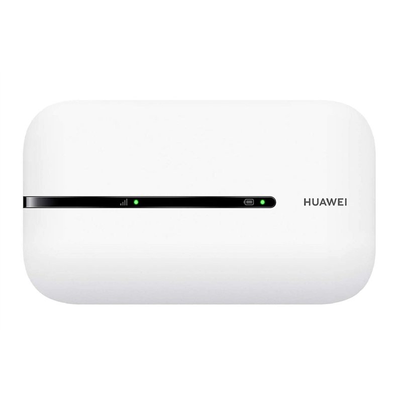 Routeur HUAWEI E5576-320 Blanc 4G, 150 Mbps, Batterie Rechargeable de 1500 mAh, WiFi Portable Blanc