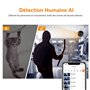 Imou Caméra Surveillance WiFi Intérieur IP Caméra Sécurité Bébé 1080P avec Vision Nocturne Détection de Mouvement Humain et de S