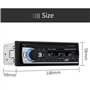 BOOMBOOST Autoradio Bluetooth Lecteur MP3 Carte De Voiture Machine Support De Génération Radio Disque AUX U Carte SD WMA WAV MP-