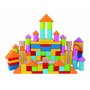 Hape Jouet en Bois Construction Enfant 12 Mois et Plus - Blocs de Construction Multicolore - Jouet Éveil Fille et Garçon - Baril