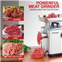 Kitchener Hachoir à Viande 230V Hache Viande électrique 108KG/Heure Hachoir Viande Professionnel Rapide et Propre Hachoir a Vian