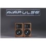 Airpulse A80 WN - Enceintes de Bibliothèque 100W à télécommande pour Ordinateur Portable, PC, Mac, téléphone et Hi-FI Marron