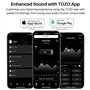 TOZO PA2 Enceinte Portable Bluetooth avec Trois Modes D'égalisation, 25 Heures de Lecture, Appels Pris en Charge, Enceinte Porta