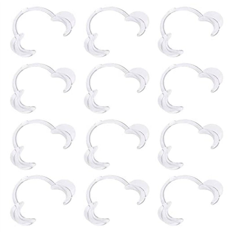 Vicloon Ecarteur Bouche,12PCS Ecarteur Dentaire Jetables C-Forme Ouvre pour Inspection Orale,Le Traitement,Blanchiment Dents
