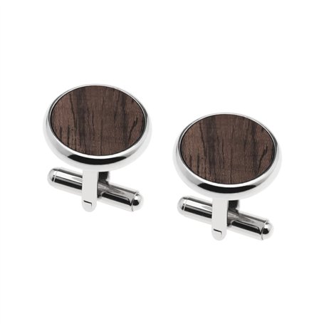 The Lord of the Tools 1 Paire De Boutons De Manchette en Bois Naturel Boutons De Manchette Classiques pour Chemise Bijoux pour H