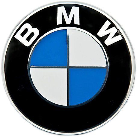 Original Film Adhésif BMW Plaque avec Colle 70 mm 1er 3er 5er 7er x5 (36136758569) Voiture