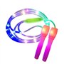 Einsgut Corde à sauter à LED pour enfants - Longueur réglable - Corde à sauter - Corde à sauter - Corde à sauter idéale pour le