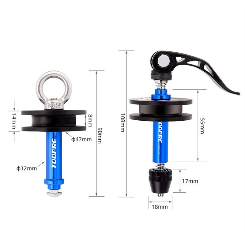 Image secondaire de WOWOWO Kit de Support de chaîne VTT vélo de Route vélo de Route Support de chaîne Accessoire de Nettoyage de chaîne