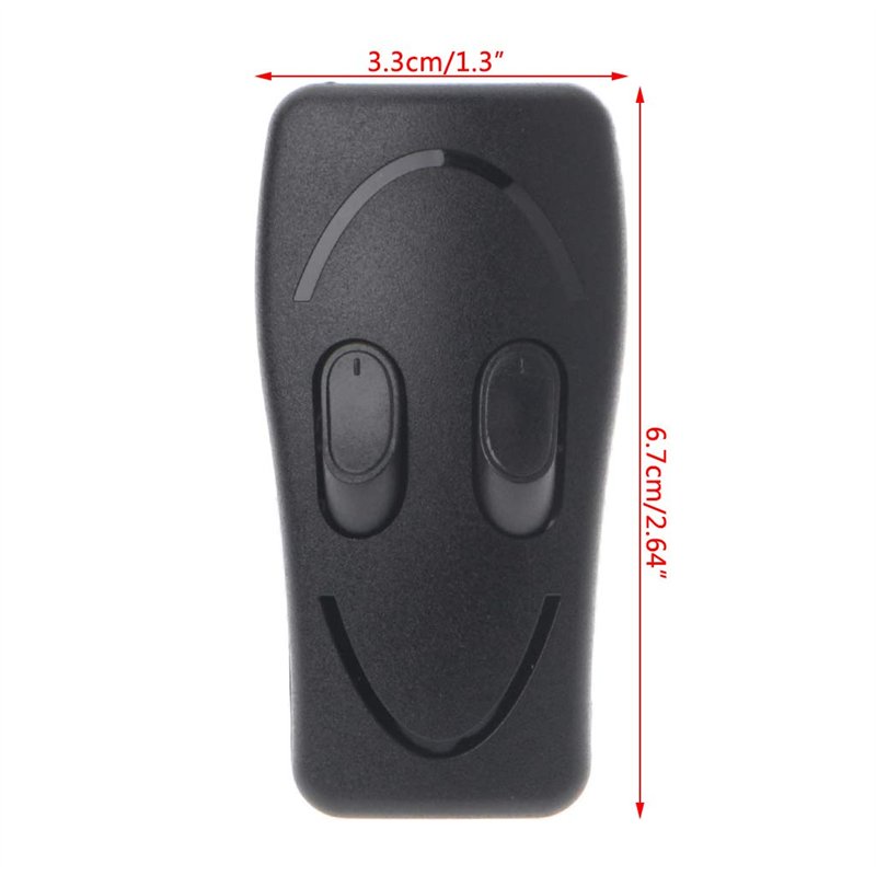 Image secondaire de GUMEI Lampe Double Interrupteur de Commande CE Lampadaire Lampe de Table Interrupteurs à Bouton-Poussoir bidirectionnels