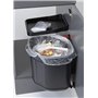 FRANKE | Poubelle de tri des déchets Sorter Mini (121.0176.518) | Containers : 17.5L | Couleur : Noir