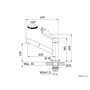 FRANKE 115.0569.461 Orbit Pull-Out Robinet de Cuisine, INOX
