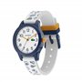 Lacoste Montre Analogique à Quartz pour enfants avec Bracelet en Silicone Blanc/Bleu - 2030011