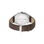 Lacoste Montre Analogique à Quartz pour Homme Collection Vienna avec Bracelet en Cuir Marron - 2011046