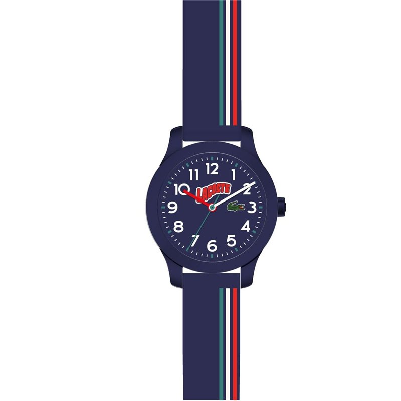Image secondaire de Lacoste Montre Analogique à Quartz pour Enfants Collection LACOSTE.12.12 Kids avec Bracelet en Silicone Bleu - 2030028