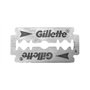 Gillette Platinum Lot de 50 lames de rechange pour rasoir classique pour homme