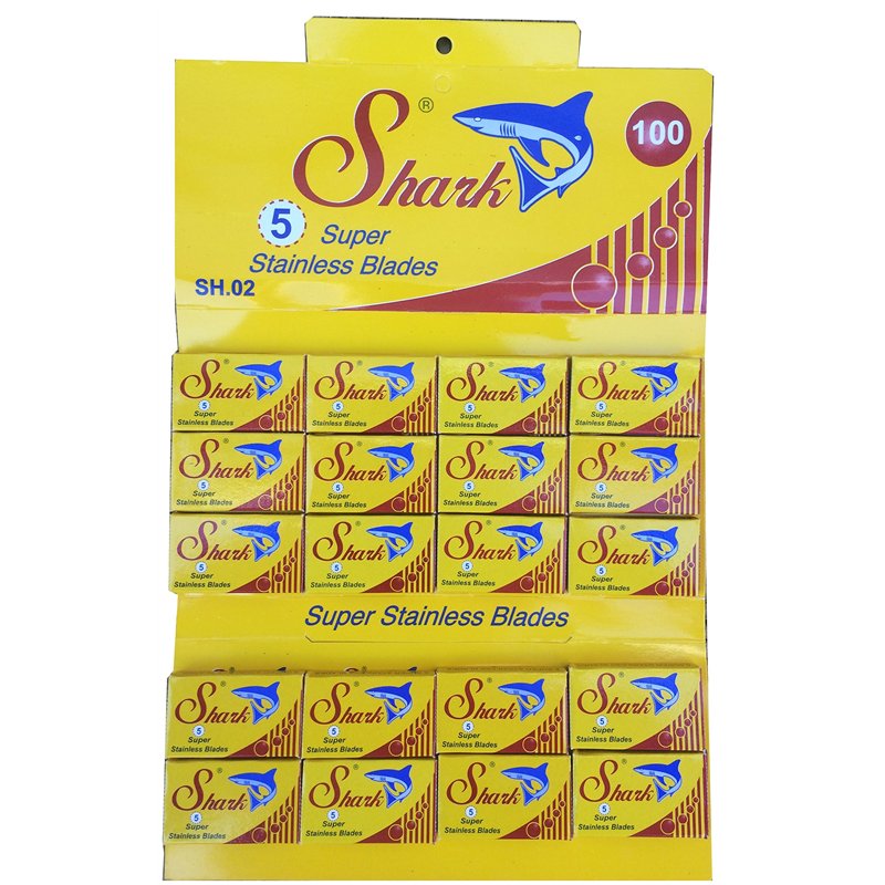 100 lames Shạrk Super Stainless