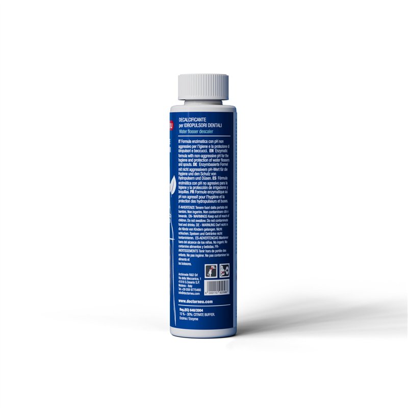 Image secondaire de Détartrant et désinfectant pour jets dentaires hydropulseurs Dr.Neu. Matières premières d’origine naturelle. Formule concentrée 