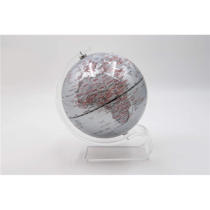 Mascagni MA20AO452 Globe terrestre, Argent