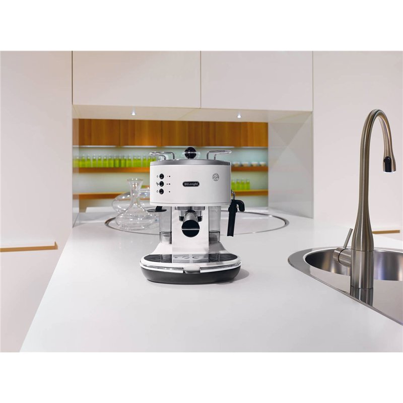 Image secondaire de De'Longhi - Cafetieres expresso ECO 311 W -, Noir/Argent/Blanc