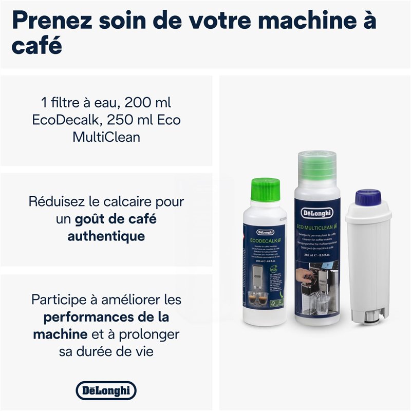 Image secondaire de De'Longhi DLSC306 Coffee Care Kit plastique, 1 Unité (Lot de 1)