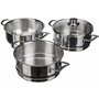 Excelsa 47121 Cuiseur Vapeur en INOX 4 pièces