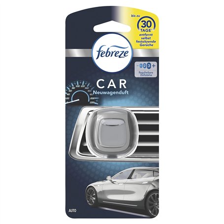 Febreze Désodorisant pour voiture - Parfum voiture - Kit de démarrage - Élimine les odeurs dans la voiture (l'emballage peut var