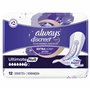 Always Discreet Extra Secure, Serviettes Pour Incontinence ou Fuites Urinaires, Fuites Importantes, Format Eco, 7 Gouttes, Ultim