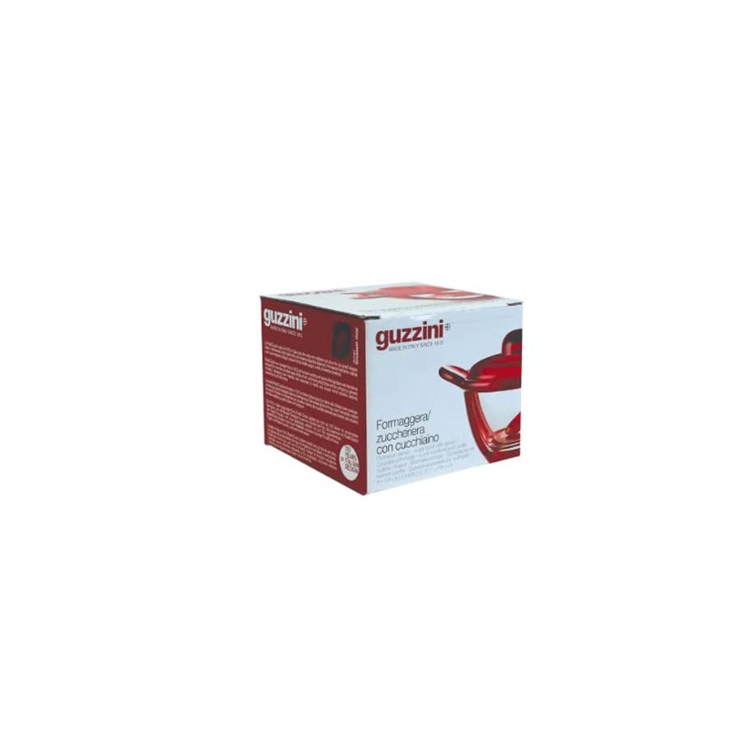 Image secondaire de Guzzini, Coupelle À Fromage/Confiturier/Sucrier Avec Petite Cuillère, 16,5 x 12,5 x h10 cm 23170000
