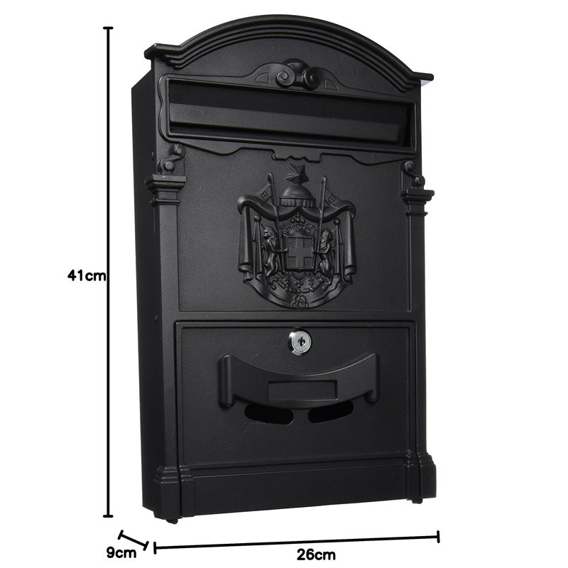 Image secondaire de Blinky 27290-20 Residencia Boite aux lettres Noir 26 x 9 x 41 cm