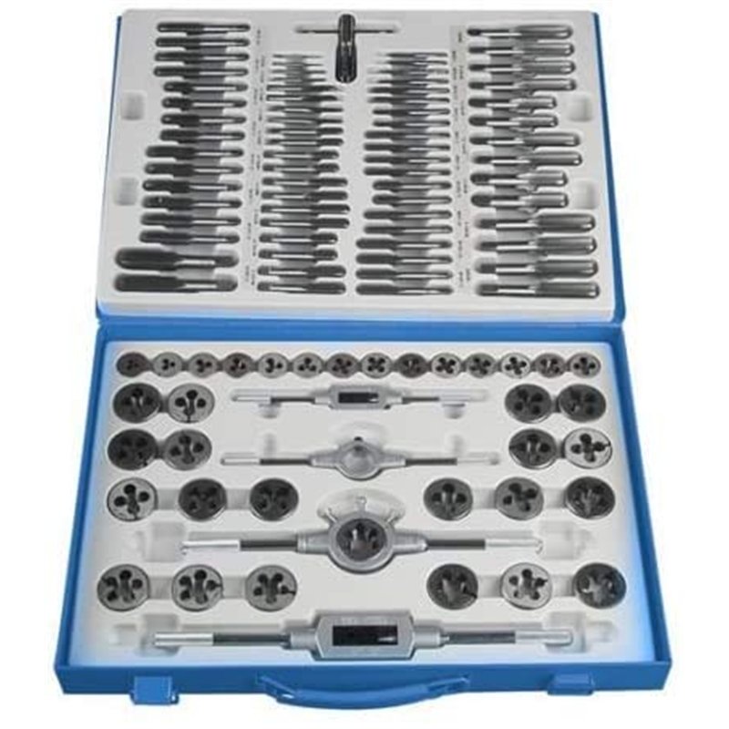 MÂLE Et FILIÈRES ACIER AU TUNGSTÈNE 110 PIÈCES HTC Art. M218